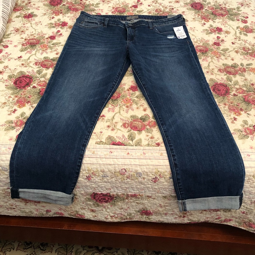 Kut from the Kloth Blue Boyfriend Jeans